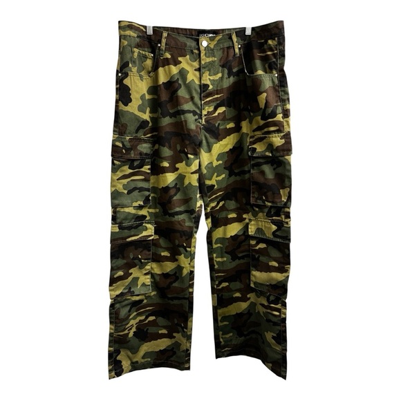 You Lost Me Camo Cargo Pant - Olive/combo - Picture 2 of 5